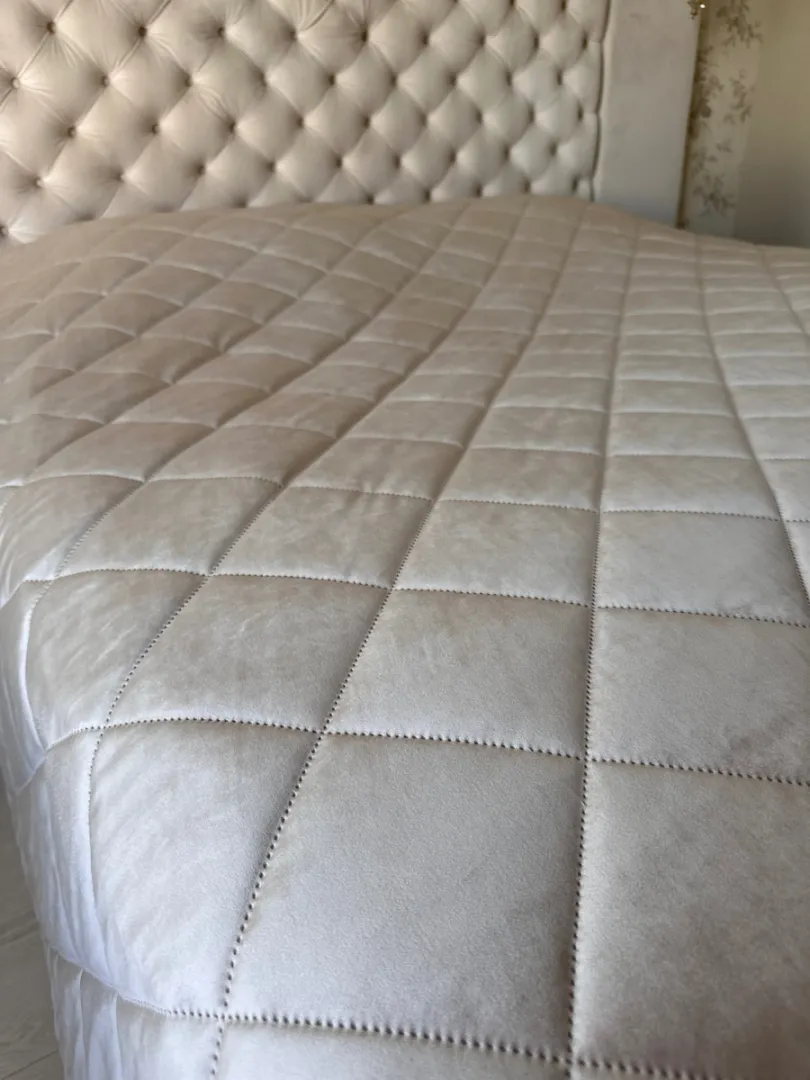 картинка Покрывало ''Милена'' Серо-бежевый