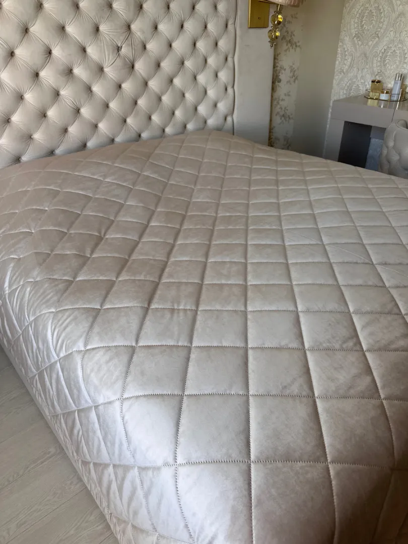 картинка Покрывало ''Милена'' Серо-бежевый