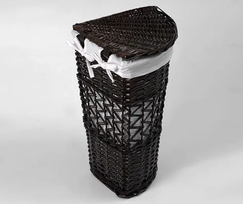 картинка Salm WB-270-L Плетеная корзина для белья с крышкой 