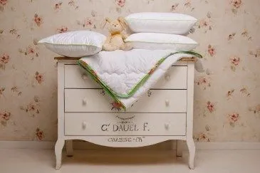 картинка Детское Одеяло «Бамбуковый Медвежонок», с кантом 